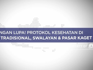 Jangan lupa! Protokol Kesehatan Di Pasar