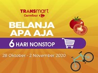 Transmart Beri Diskon Besar-besaran di Long Weekend