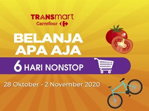 Transmart Beri Diskon Besar-besaran di Long Weekend