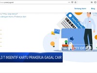 Rp 1,3 T Insentif Kartu Prakerja Gagal Cair