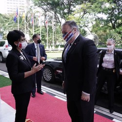 Bahas Laut China Selatan dengan Pompeo, Ini Kata Menlu Retno