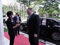 Bahas Laut China Selatan dengan Pompeo, Ini Kata Menlu Retno