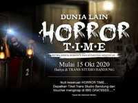 Sambut Halloween, Ada 'Dunia Lain' di Trans Studio Bandung!