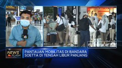 Aktivitas Bandara Soetta di Tengah Libur Panjang