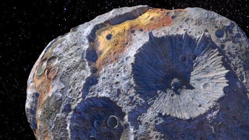 Asteroid Psyhe 16. (Photo : Photo Courtesy of NASA/Newsmakers)