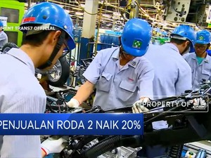 Penjualan Sepeda Motor Naik 20%