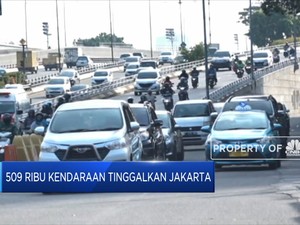 509 Ribu Kendaraan Tinggalkan Jakarta