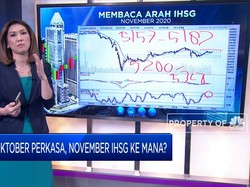 Oktober Perkasa, November IHSG ke Mana?