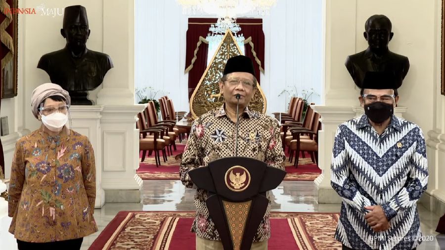 Mahfud MD (Youtube Sekretariat Presiden)