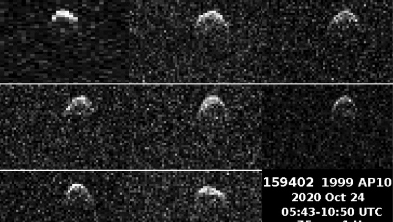 Asteroid Apophis ditemukan pada 19 Juni 2004. (UH / IA via NASA)