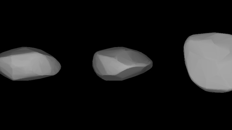 Asteroid Apophis ditemukan pada 19 Juni 2004. (UH / IA via NASA)