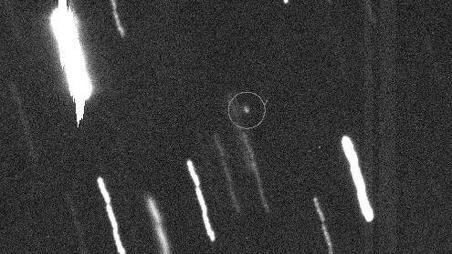 Asteroid Apophis ditemukan pada 19 Juni 2004. (UH / IA via NASA)