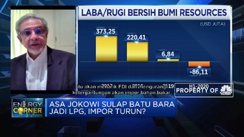 BUMI Pasok 6,5 Juta Ton/tahun Batu Bara di Proyek Gasifikasi