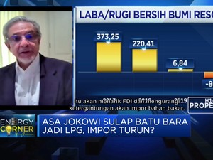 BUMI Pasok 6,5 Juta Ton/tahun Batu Bara di Proyek Gasifikasi
