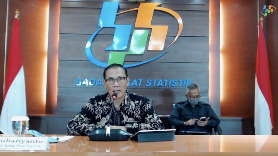 Badan Pusat Statistik (BPS) mengumumkan: (1) Perkembangan Indeks Harga Konsumen/Inflasi Oktober 2020, (2) Perkembangan Indeks Harga Perdagangan Besar Oktober 2020, (3) Perkembangan Nilai Tukar Petani dan Harga Produsen Gabah Oktober 2020, dan (4) Perkembangan Pariwisata dan Transportasi Nasional September 2020.