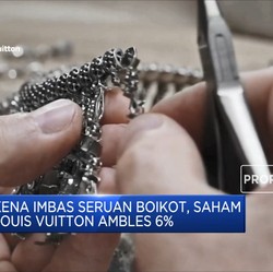 Kena Imbas Seruan Boikot, Saham Louis Vuitton Ambles 6%