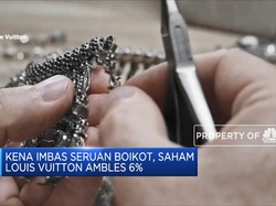Kena Imbas Seruan Boikot, Saham Louis Vuitton Ambles 6%