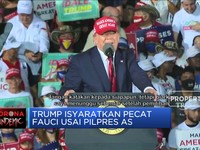 Trump Isyaratkan Pecat Fauci Usai Pilpres AS