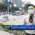 Demo Buruh Tolak Omnibus Law & Tuntut Kenaikan UMP 2021