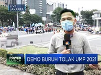 Demo Buruh Tolak Omnibus Law & Tuntut Kenaikan UMP 2021