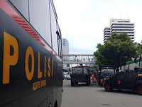 Ada Barracuda, Ini Penampakan Jelang Demo di Kedubes Prancis
