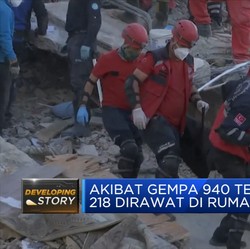 Gempa Turki Menewaskan 64 Orang