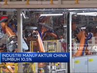 Industri Manufaktur China Tumbuh 10,5%