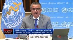 Kontak dengan Pasien Covid-19, Dirjen WHO Isolasi Mandiri