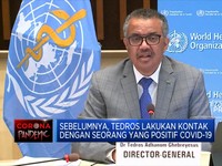 Kontak dengan Pasien Covid-19, Dirjen WHO Isolasi Mandiri