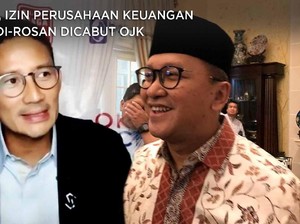 Lagi, Izin Perusahaan Keuangan Sandi & Rosan Dicabut OJK