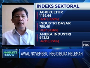 Nantikan Hasil Pilpres AS, IHSG Dibuka di Zona Merah