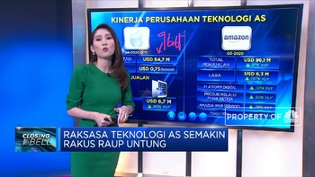Raksasa Teknologi AS Semakin Rakus Raup Untung
