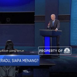 Trump VS Biden Beradu, Siapa Menang?