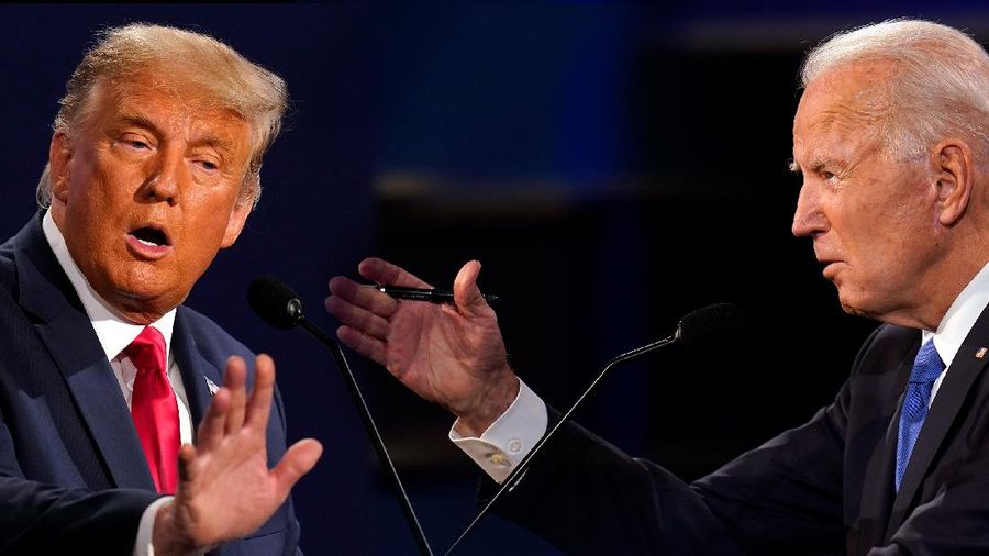 Cover Headline, Pilpres AS, Trump-Biden