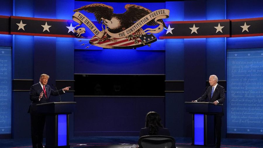 Debat Pilpres AS (AP/Patrick Semansky)