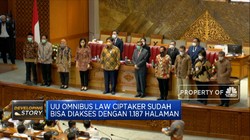 Sah! Presiden Jokowi Teken UU Omnibus Law Ciptaker