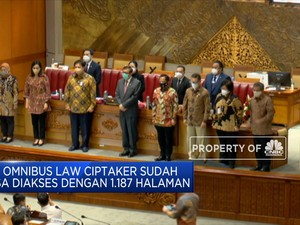 Sah! Presiden Jokowi Teken UU Omnibus Law Ciptaker