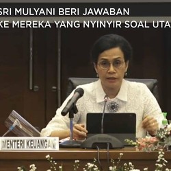 Sri Mulyani Beri Jawaban ke Mereka yang Nyinyir Soal Utang