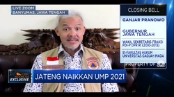 UMP Jateng 2021 Naik 3,27%, Ganjar Pranowo Jelaskan Alasannya