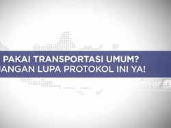 Pakai Transportasi Umum? Jangan Lupa Protokol Kesehatan