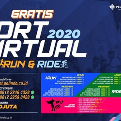 Pelindo 3 Gelar Port Virtual Run & Ride 2020