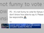 Kanye West Pamer Vote Diri Sendiri di Surat Suara Pilpres AS