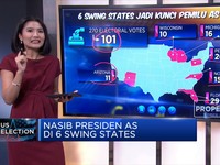 Nasib Presiden AS di 6 Swing States
