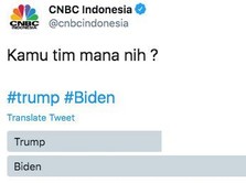 Donald Trump VS Joe Biden, Netizen RI Pilih yang Mana?