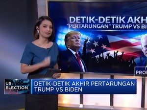 Detik-Detik Akhir Pertarungan Trump Vs Biden