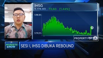 Jelang Rilis PDB Q3-2020, IHSG Dibuka Rebound