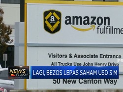 Lagi, Bezos Lepas Saham Amazon USD 3 M