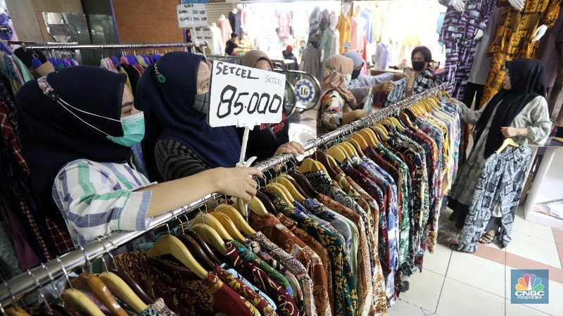 Pasar Tanah Abang (CNBC Indonesia/Andrean Kristianto)