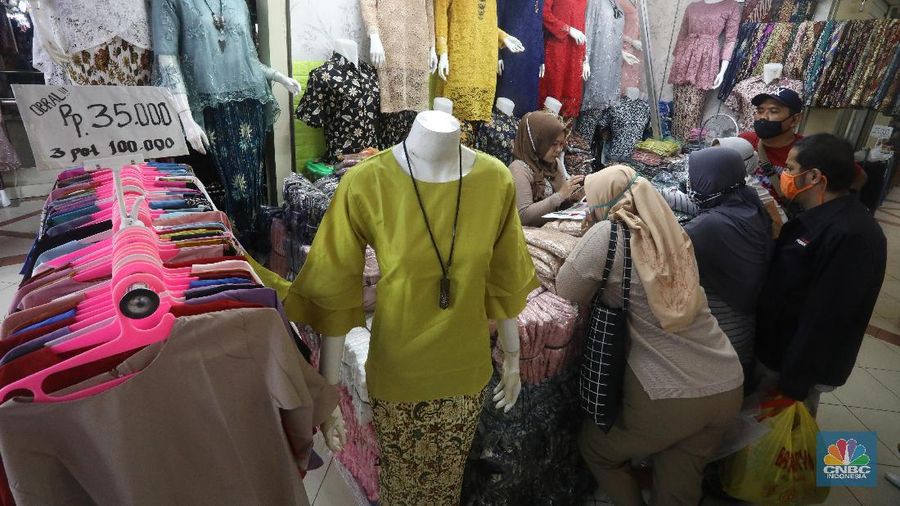 Pasar Tanah Abang (CNBC Indonesia/Andrean Kristianto)