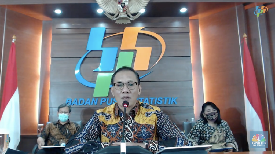 Rilis Badan Pusat Statistik (BPS) tentang  (1) Pertumbuhan Ekonomi Indonesia Triwulan III-2020  (2) Kondisi Ketenagakerjaan Indonesia Agustus 2020. (Tangkapan Layar Youtube)